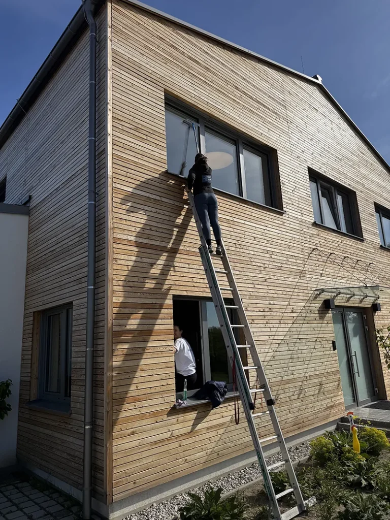 Fensterreinigung von außen, Topreinigung Hirtenberg