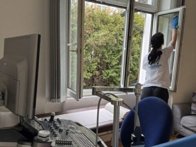 Ordinationsreinigung in Baden bei Wien mit Fensterputzen